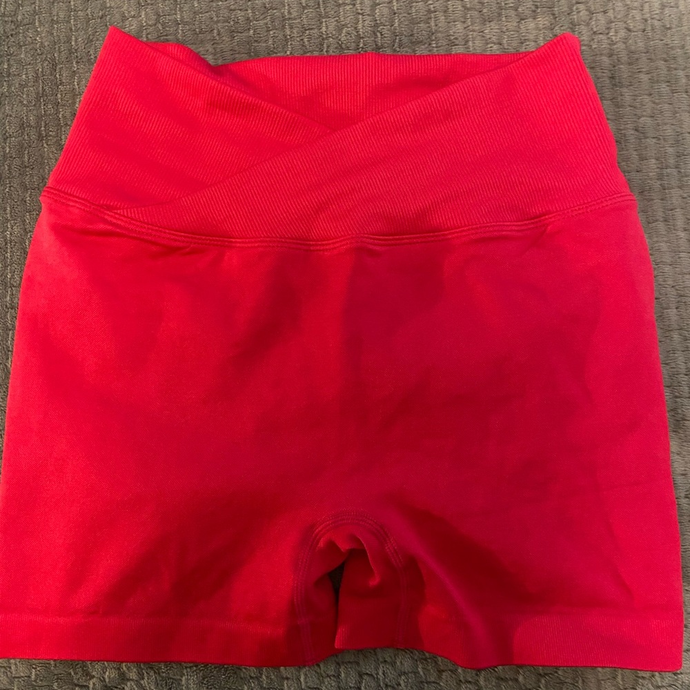 Women's Red Shorts